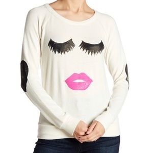 *NEW* Chaser girls Rainbow Lips /& Lashes tee